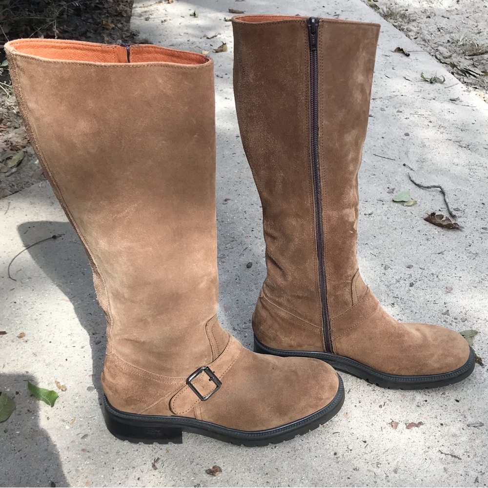 J. Crew Tall Leather Boots Size 8